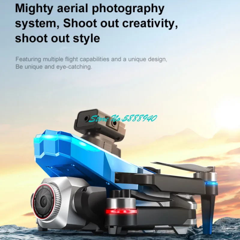 Fpv Brushless Rc Drone 4K - Drone FPV con schermo, controllo remoto,