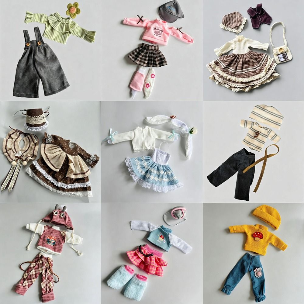 Bjd Doll 1 6 Full Set With Clothes - Set di Vestiti per Bambole da