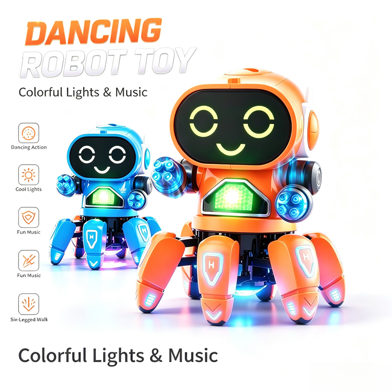 Educational Toys - Robot Pesciolino Elettrico Danzante a Sei