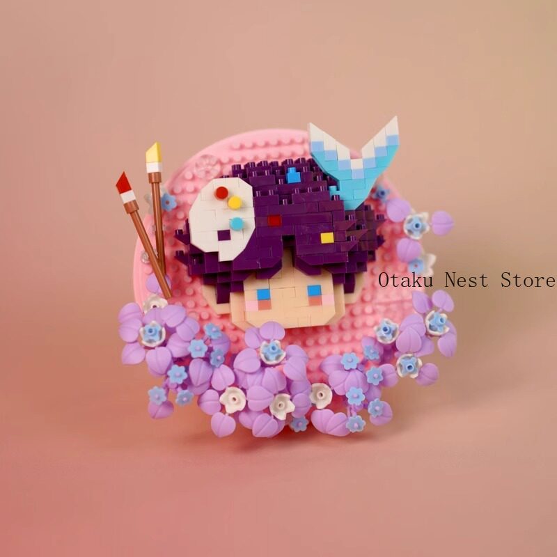 Building Blocks - Espositore per Badge Anime Love and