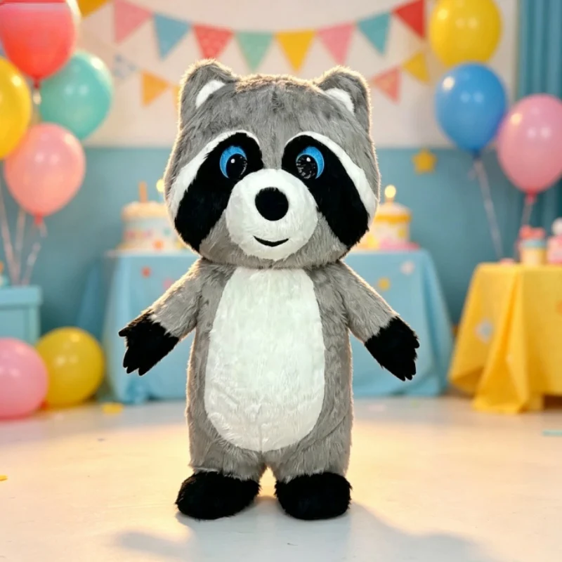 Dolls - Costume da Mascotte Gonfiabile di Procione