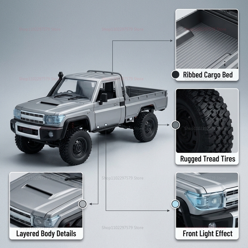 MN82 Pickup 4WD Off-Road PRO A - Rc Drift Car 1 24 Scale 4Wd recensione e prezzo