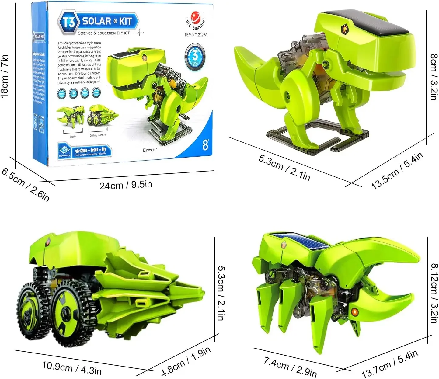Assemblare il Kit di Robot sol - Stem Solar Robot Kit For Kids recensione e prezzo
