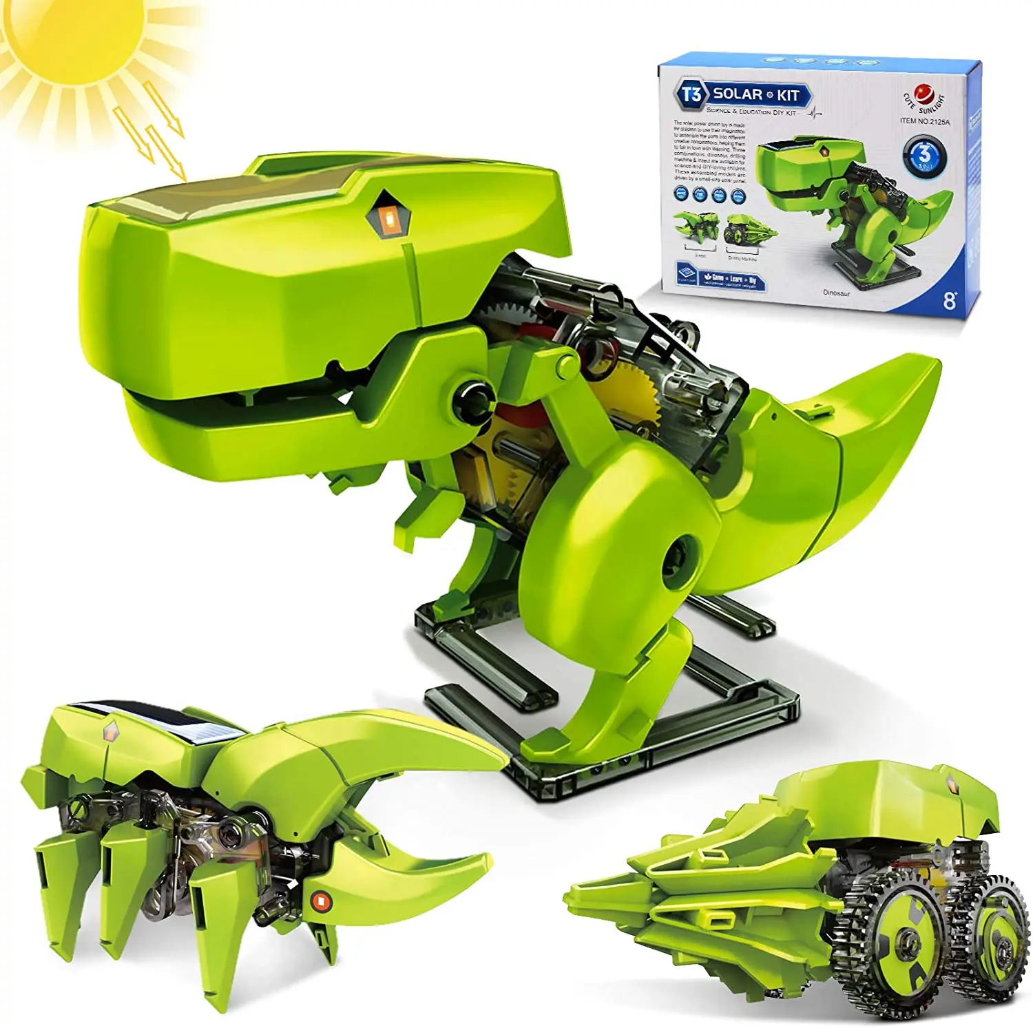 Kit di robot solari Giocattoli - Stem Solar Robot Kit For Kids recensione e prezzo