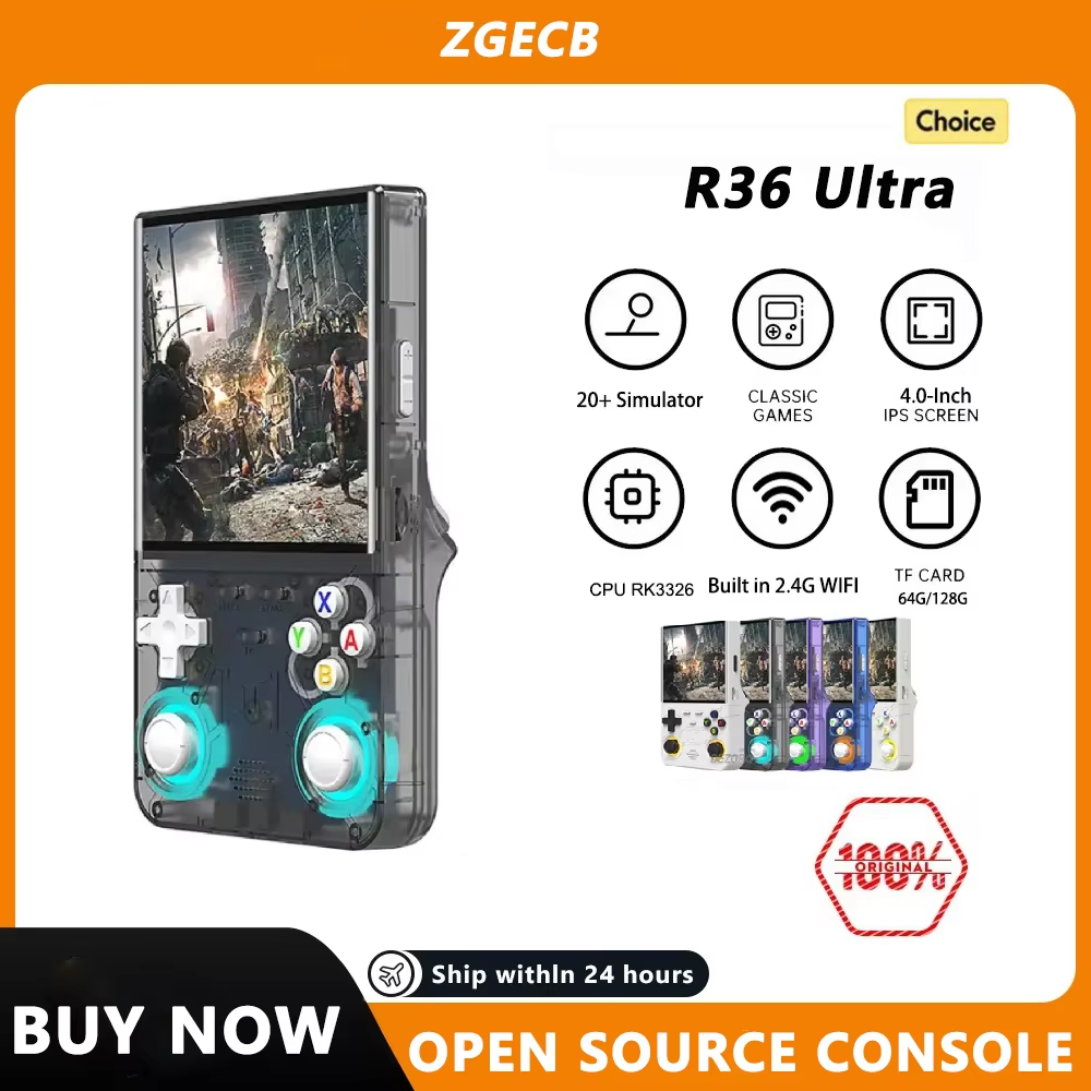 FLLAPT R36Ultra Console per vi - Retro Handheld Game Console R36S recensione e prezzo